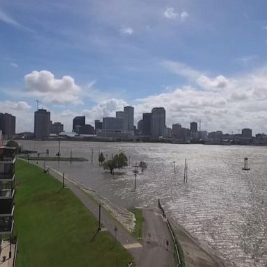 VIDEO: Louisiana braces for impact as Tropical Storm Barry draws near