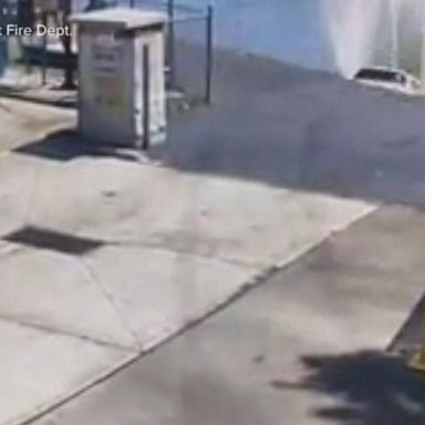 VIDEO: Driver plunges car into river after leaving car wash