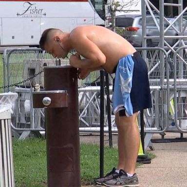 VIDEO: Heat wave continues to envelop half of US after storms hit Northeast