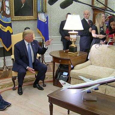 VIDEO: Trump says he will maybe watch 'a little bit' of Mueller testimony