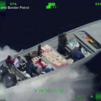 VIDEO: Coast Guard releases video of drug bust in Pacific Ocean