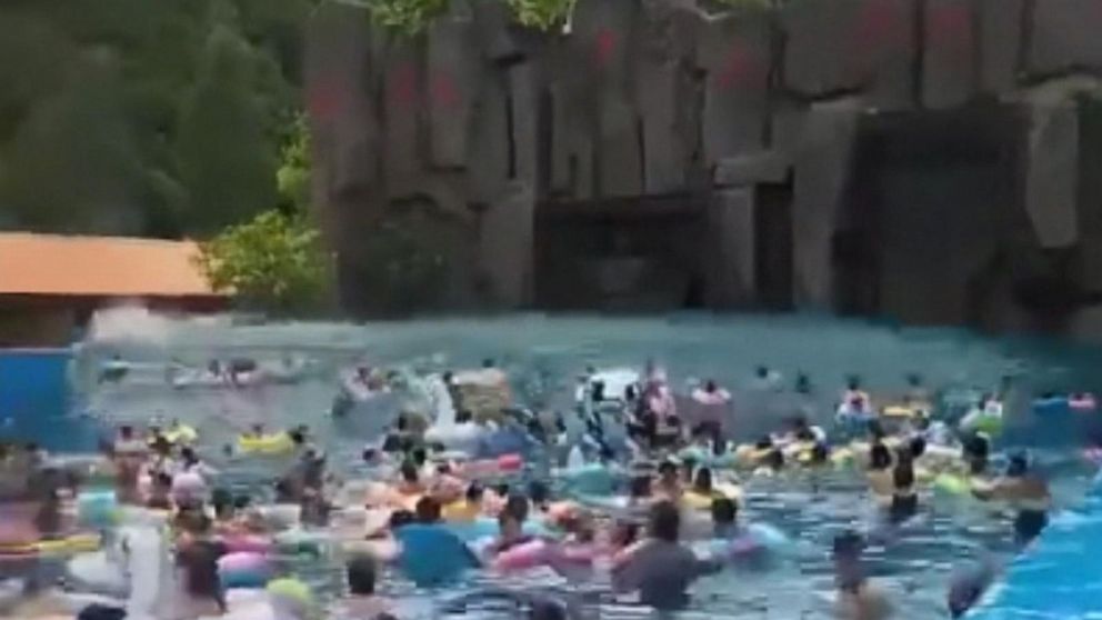 At Least 44 Injured After Wave Pool Malfunction In China Video