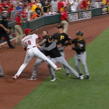 VIDEO: 6 MLB players, 2 managers fined and suspended for huge brawl