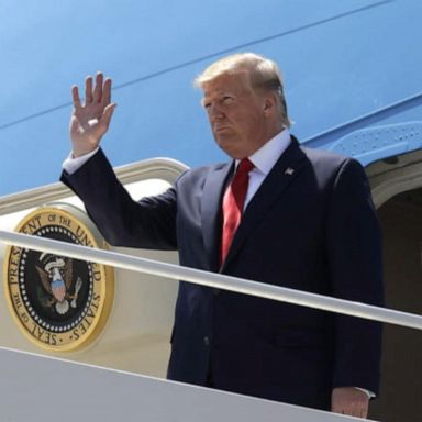 VIDEO: Trump visits victims in El Paso and Dayton despite protesters