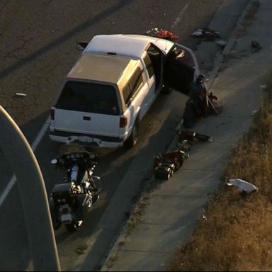 VIDEO: Police investigating motive in deadly rush hour traffic stop gun battle