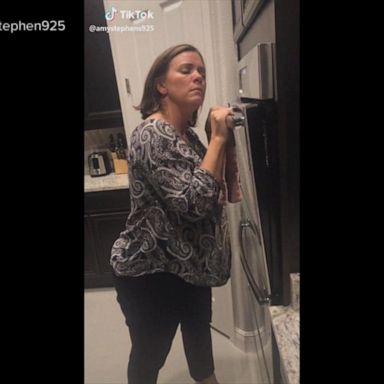 VIDEO: Embarrassing mom and her squeaky oven go viral to Usher's 'Yeah'