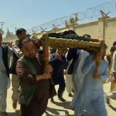 VIDEO: Wedding celebration shattered after suicide attack