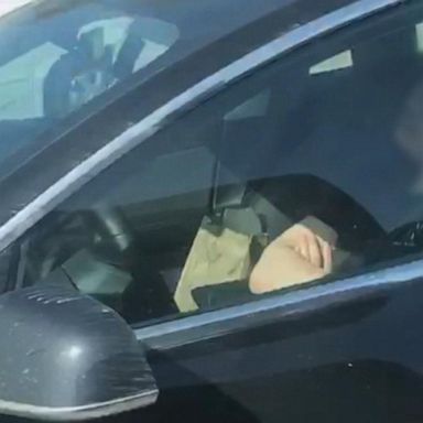 VIDEO: ‘This is crazy!’: Driver appears to be asleep in moving Tesla