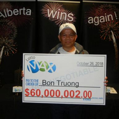 VIDEO: Canadian man wins lottery after playing the same numbers for 30 years 