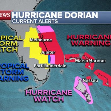 VIDEO: Hurricane warnings issued across Florida