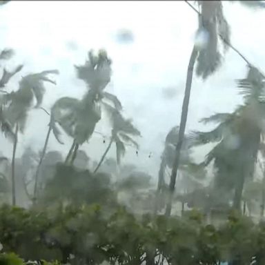 VIDEO: Hurricane Dorian tears through parts of the Bahamas