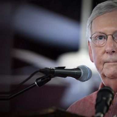 VIDEO: Mitch McConnell responds to question on background check bill