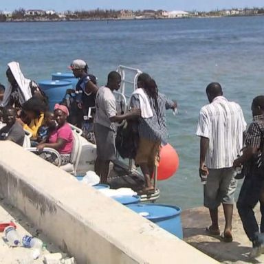 VIDEO: Thousands fleeing the Bahamas due to the impact of Hurricane Dorian