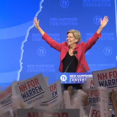 VIDEO: Elizabeth Warren rises in the polls ahead of next debate