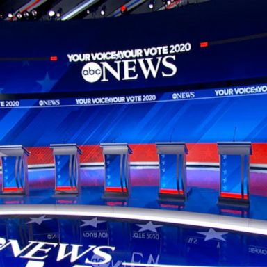 VIDEO: Top 10 candidates take the stage for the Democratic Debate in Houston