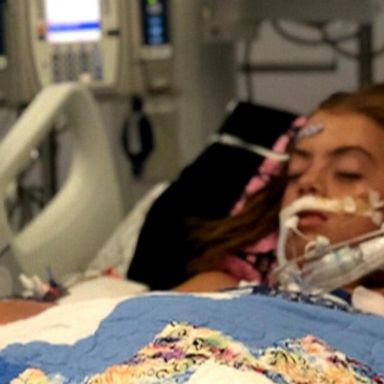 VIDEO: 10-year-old in a medically-induced coma after contracting rare brain-eating amoeba