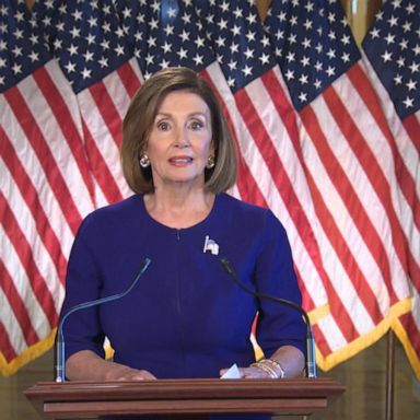 VIDEO: Nancy Pelosi says House will go forward with Trump impeachment inquiry