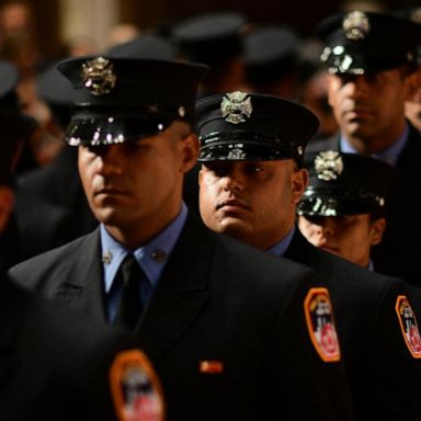 VIDEO: Children of 9/11 firefighter victims take oath to join FDNY