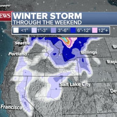 VIDEO: Northern Rockies brace for potentially historic September snowstorm