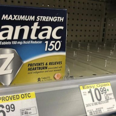 VIDEO: Walmart suspends sales of Zantac, generic forms of heartburn drug