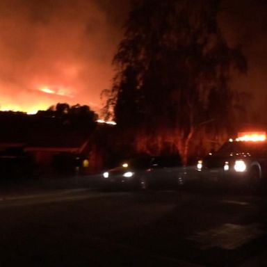 VIDEO: Diablo winds fanning fires across Northern California