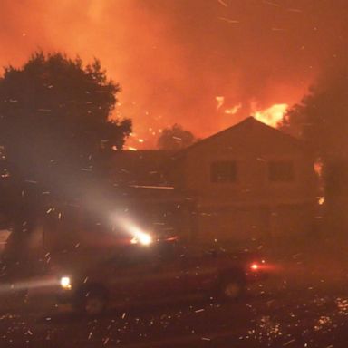 VIDEO: Saddle Ridge fire forces nearly 100,000 residents to evacuate