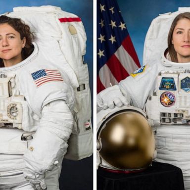 VIDEO: Duo makes history with first all-women spacewalk