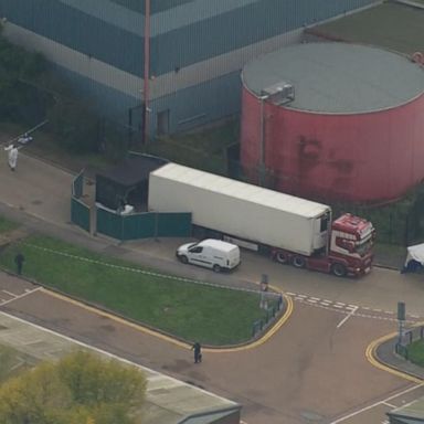 VIDEO: 39 bodies discovered in cargo truck outside London