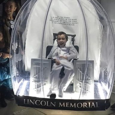 VIDEO: Chicago family designs Halloween costumes for their son who has cerebral palsy