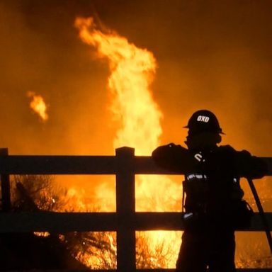 VIDEO: Santa Ana wind event in California sparks fast-moving Maria fire