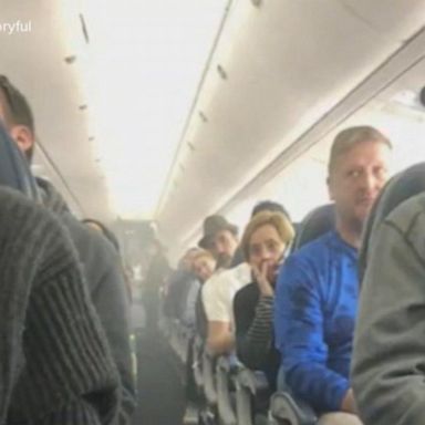 VIDEO: Delta flight evacuated in Spain