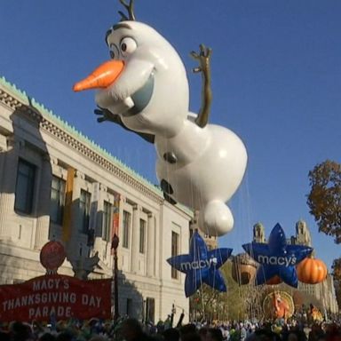 VIDEO: Weather threatens Macy’s Thanksgiving Day Parade