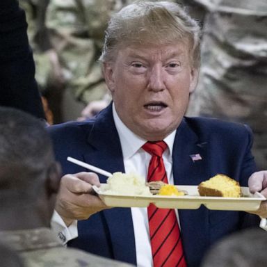 VIDEO: Donald Trump surprises troops in Afghanistan