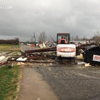 VIDEO: Tornado kills at least 1 as it rips apart businesses in Louisiana