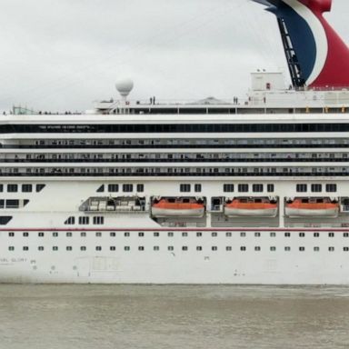 VIDEO: Carnival cruise liner sets sail just days after colliding with another ship