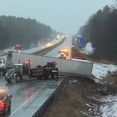 VIDEO: 10 states on alert for snow, ice and blizzard conditions 