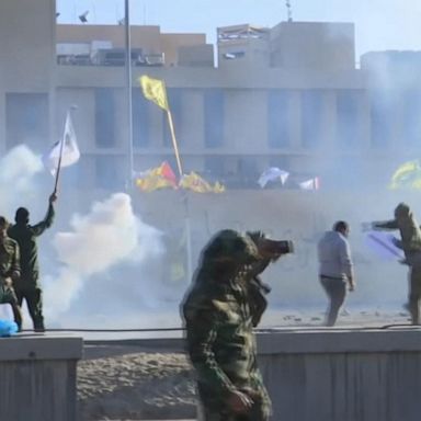 VIDEO: Shiite militia, crowds storm US Embassy walls in Baghdad