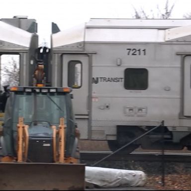 VIDEO: 2 killed when commuter train slams into their car during rush hour