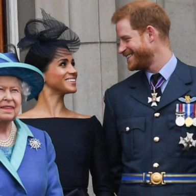 VIDEO: Queen voices her support for Prince Harry and Meghan