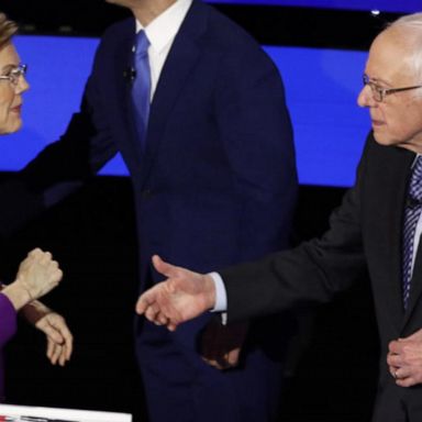 VIDEO: Tense words between Sanders, Warren during debate