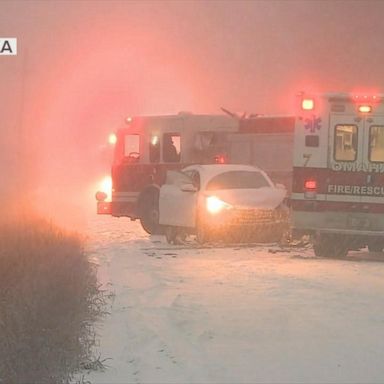 VIDEO: Deadly winter storm barreling across the country