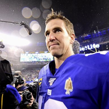 VIDEO: 2-time Super Bowl MVP Eli Manning retiring