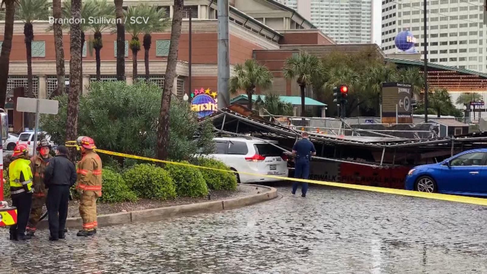 Hail and high winds wreak havoc on New Orleans - Good Morning America