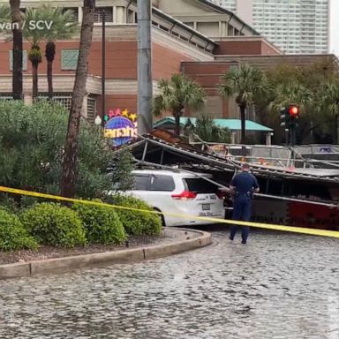 VIDEO: Hail and high winds wreak havoc on New Orleans