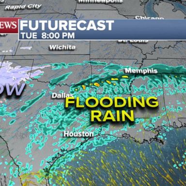 VIDEO: Storm system stretches from Texas to Northeast