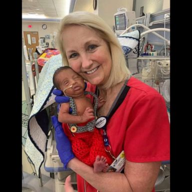 VIDEO: Man, newborn treated by same nurse 30 years apart