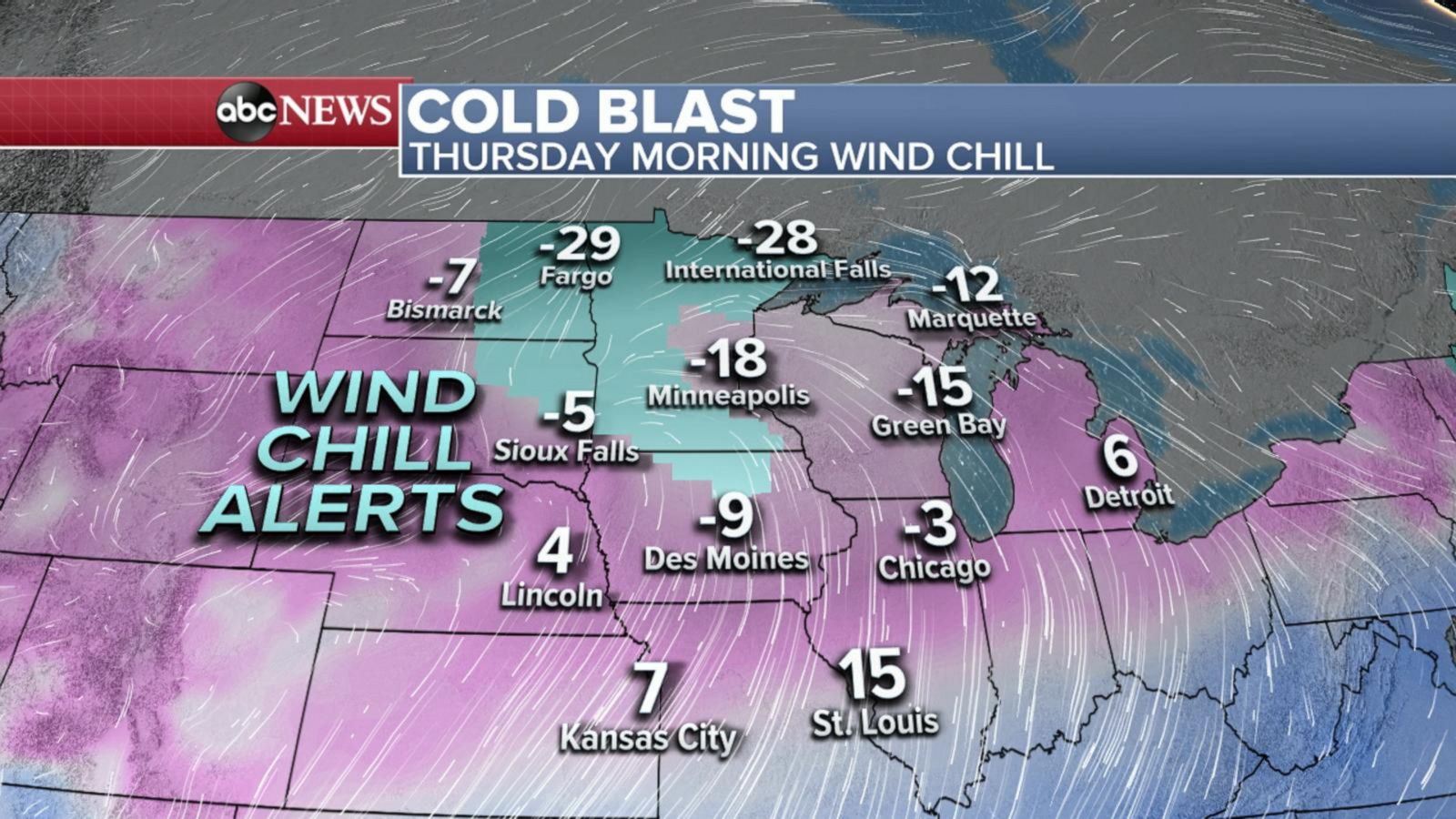 Bitter cold blast descends on Midwest, Northeast - Good Morning America
