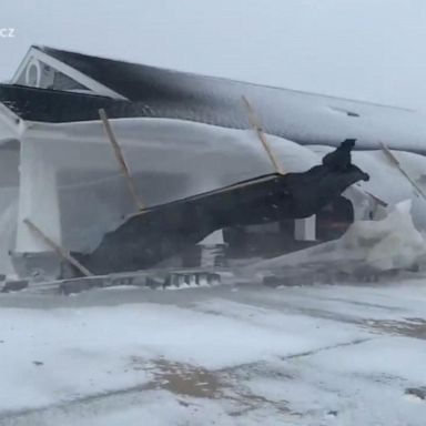 VIDEO: Powerful winter storm moving through Northeast