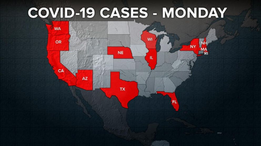 COVID-19 brings US death toll to 6 Video - ABC News