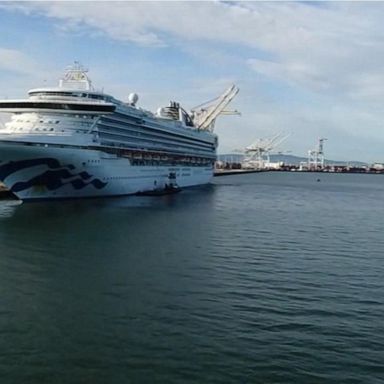 VIDEO: Frustration mounts aboard virus-stricken Grand Princess